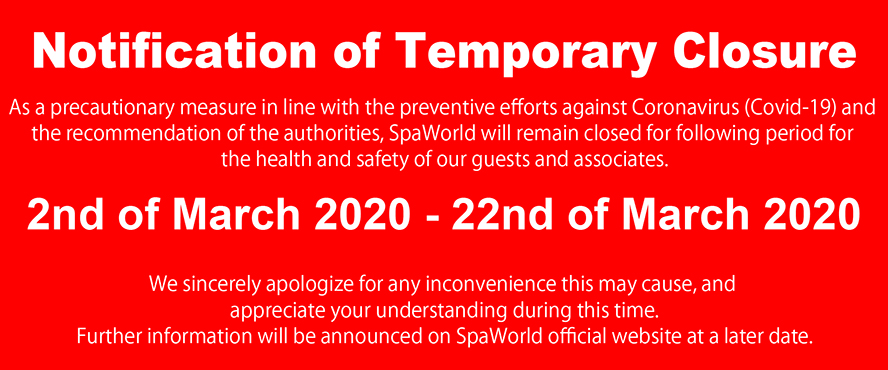spa world onsen from around the world