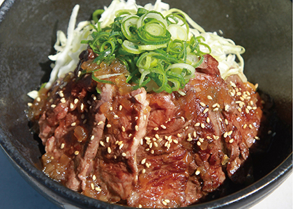 壺付けハラミ焼き肉丼