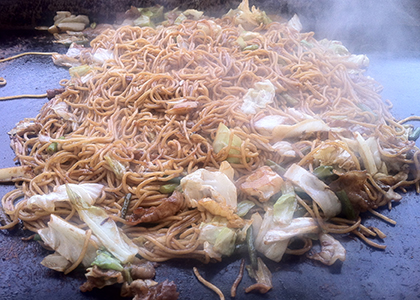 鹿児島黒豚焼きそば