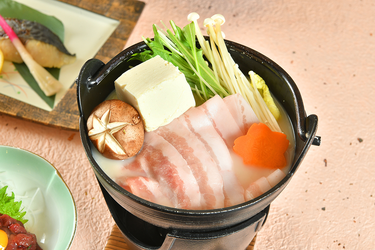 黒豚豆乳鍋