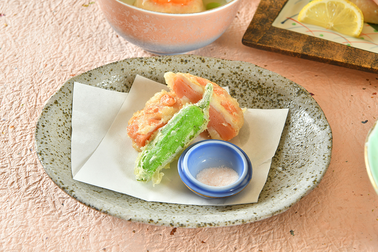 蓮根はさみ揚げ