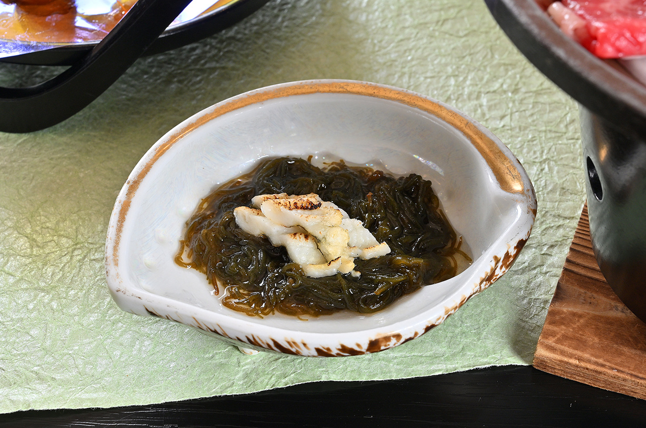 焼き穴子もずく