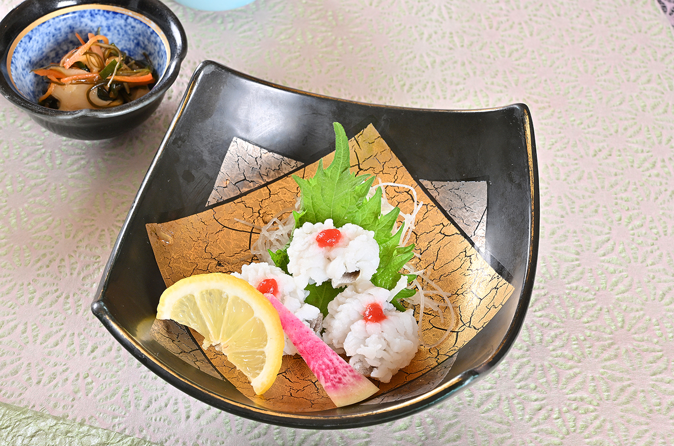 鱧ちり梅肉