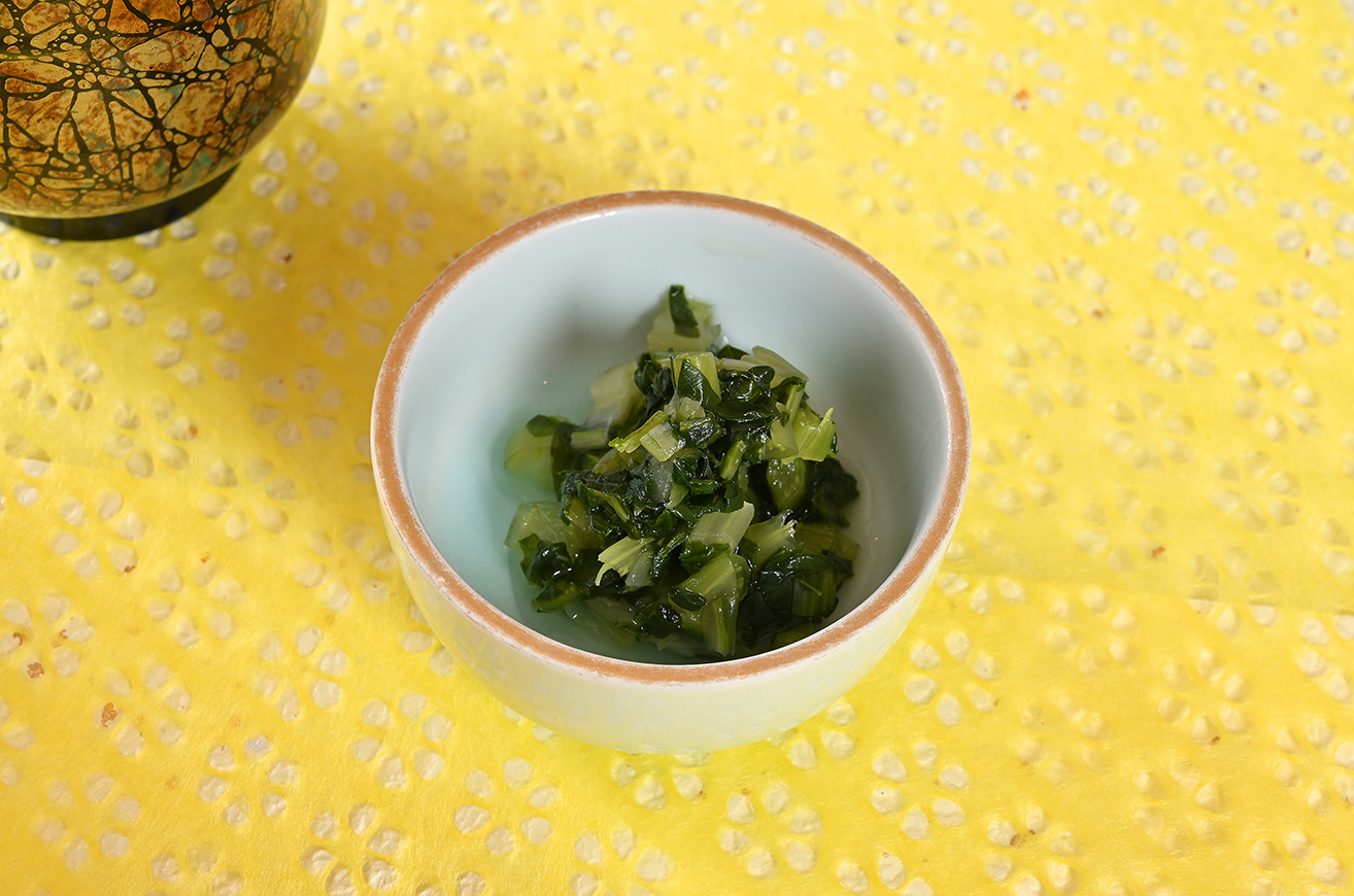 野沢菜漬