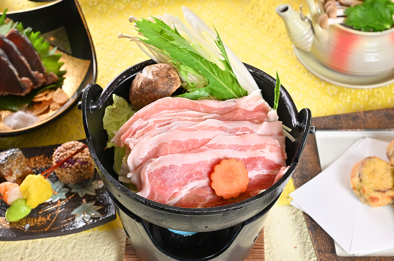 栗豚すき焼き